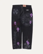 Buy Chrome Hearts Exclusive Cross Patch Stencil Jeans