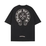 33 Chrome Hearts Logo Black T-Shirt