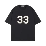 33 Chrome Hearts Logo Black T-Shirt