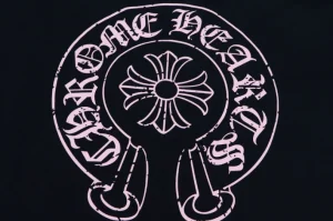 33 Chrome Hearts Logo Black T-Shirt