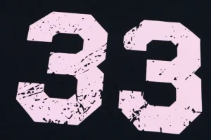 33 Chrome Hearts Logo Black T-Shirt