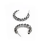 5 Sided Star Hoop Earrings