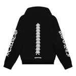 Chrome Hearts Cemetery Cross Tire Tracks Hoodie
