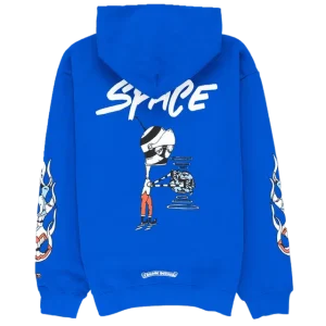 Chrome Hearts X Matty Boy Blue Hoodie