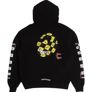 99 Eyes Chrome Hearts Matty Boy Pretense Hoodie Black