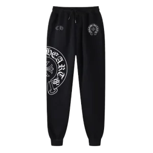 Chrome Heart Sweatpants Horse Shoe Logo