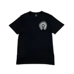 3D Chrome Hearts Horseshoe Logo T-Shirt