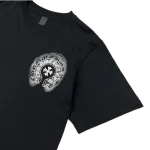 3D Chrome Hearts Horseshoe Logo T-Shirt