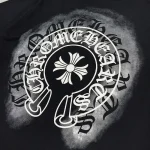 3D Chrome Hearts Horseshoe Logo T-Shirt