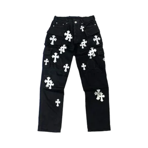 Black Cross Pant