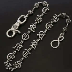 Chrome Hearts Cross Wallet Chain