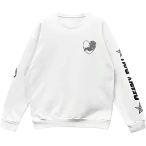 Chrome Hearts Deadly Doll Vine Heart Logo Sweatshirt