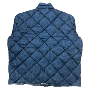 Chrome Hearts Denim Jacket Puffer Lined