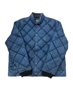 Chrome Hearts Denim Jacket Puffer Lined