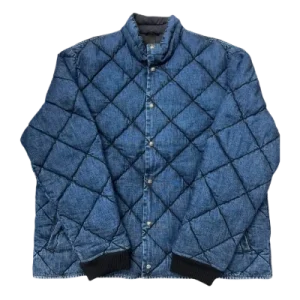 Chrome Hearts Denim Jacket Puffer Lined