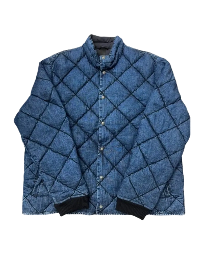 Chrome Hearts Denim Jacket Puffer Lined Chrome Hearts Denim Jacket Puffer Lined