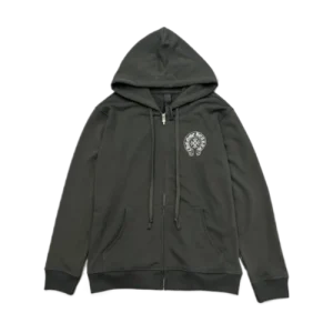Chrome Hearts Zip Up Tokyo Grey Hoodie