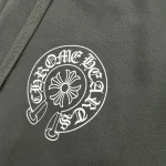 Chrome Hearts Zip Up Tokyo Grey Hoodie