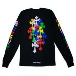 Chrome Hearts Multi Color Cross Sweatshirt