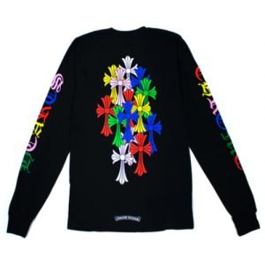 Chrome Hearts Multi Color Cross Sweatshirt
