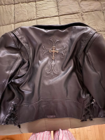 Chrome Hearts Leather Jacket