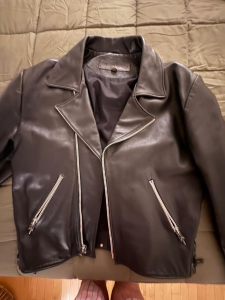Chrome Hearts Leather Jacket