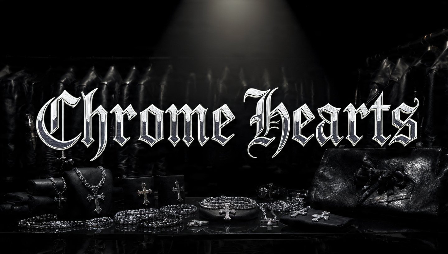 Chrome Hearts clothing in different colors and styles